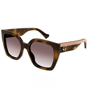 Gucci Brown Tortoise Sunglasses